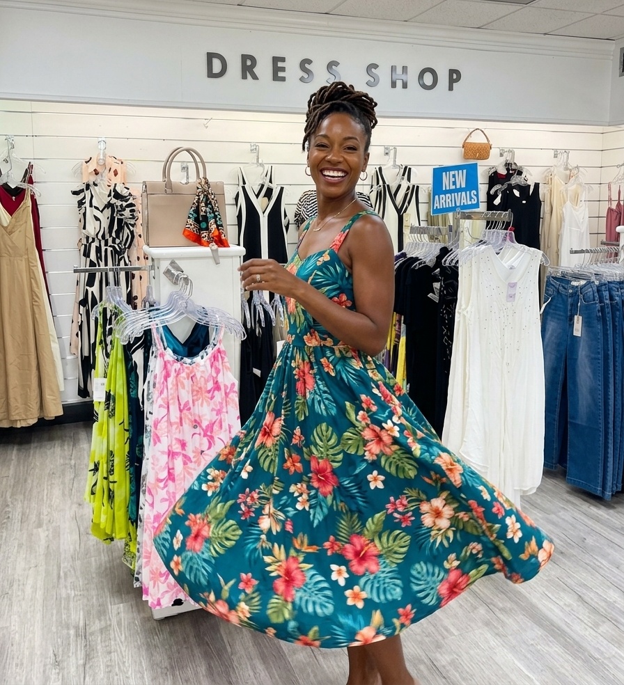 Ammar's elegant ladies fashion display and ready-to-wear apparel