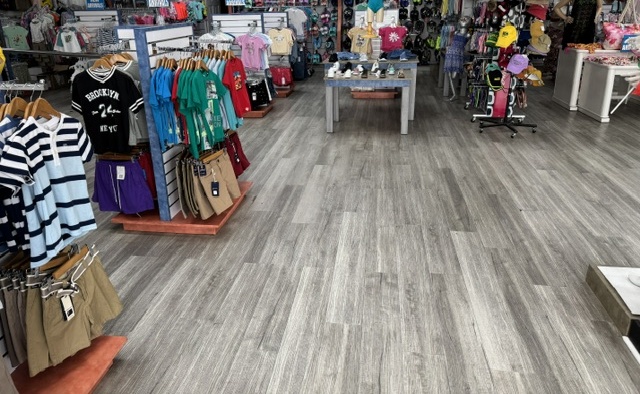 Children's department floor — kids and girls wear