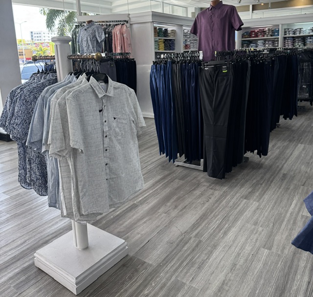 Men's dress shirts and trousers — premium selection