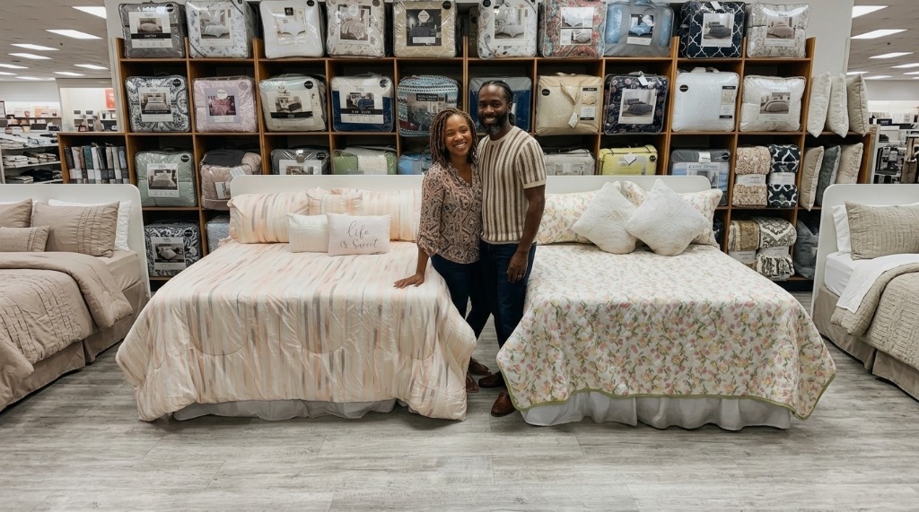 Premium bedding comforters, duvets and bedroom displays